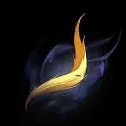 Gold-Dissolving Feather