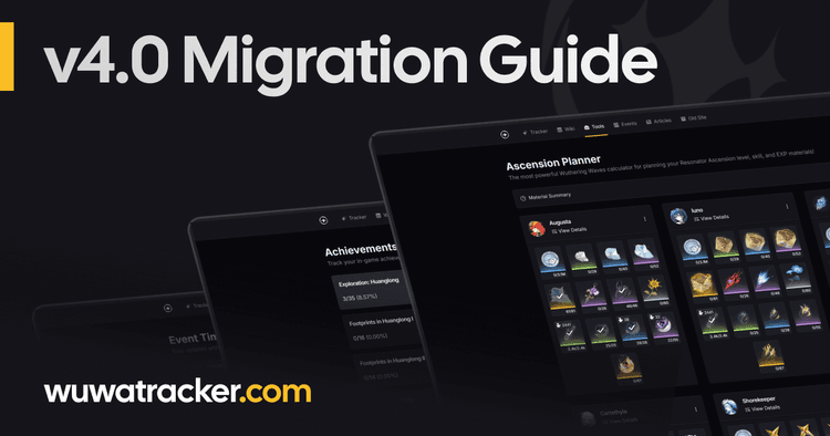 WuWa Tracker v4 Migration Guide